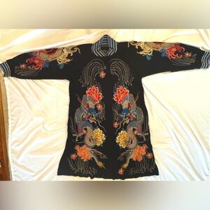 Embroidered Dragon Sweater